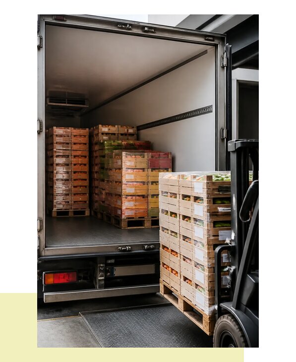 Перевозка сельхозпродукции на паллетах с доставкой в Кохму