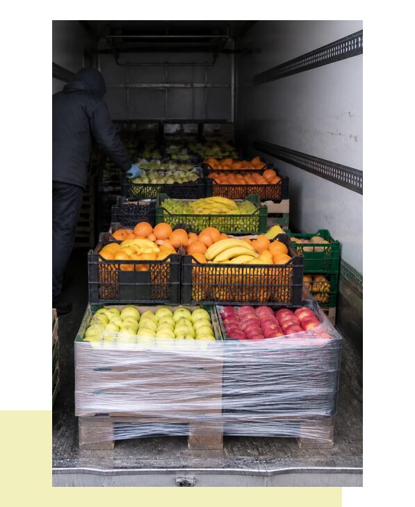 Перевозка свежих фруктов в Кохму с контролем температуры